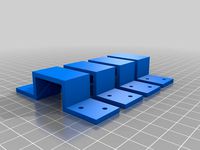 IKEA LERBERG Trestle Table Leg Bracket Mounts by sean3dforever