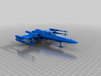 Incom T-70 X-Wing Starfighter - 1/64 scale by err404
