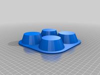 2x2 Cupcake/Muffin Pan by chaderic20
