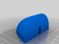 End Caps for FlightDeck Solutions seat straight rails by winston