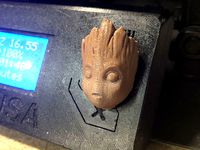 Prusa i3 - Selector Knob - Super Hero - Baby Groot by lylesvendsen