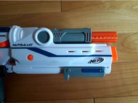 Extended Muzzle/Barrel for Nerf Mediator Front Gun by Fabiwalker