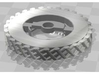 Beyblade Metal Wheel by BeybladePartMaker