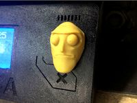 Prusa i3 - Selector Knob - Rick and Morty - Cromulon by lylesvendsen