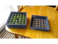 Marble Stackable Box with Lid by BurninGems