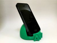 Customizable Initial Phone Stand by NextGenDesign