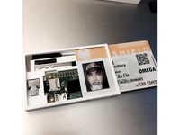 Hacker Pass Case Rpi0 Version by elkentaro