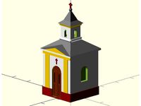 MiniRailway Village Chapel (customizable) by svenny