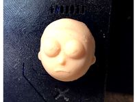 Prusa i3 - Selector Knob - Rick and Morty - Morty by lylesvendsen