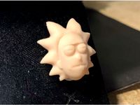 Prusa i3 - Selector Knob - Rick and Morty - Rick by lylesvendsen