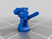 6mm epic assault marine by KarnageKing
