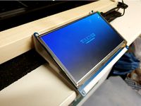 7" Touchdisplay Stand Waveshare with On/Off switch by Ocrim49