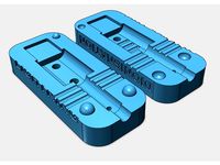 Lightning press mold for hot glue by Dionisnation
