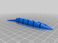 Articulated Slug Keychain by dweeks