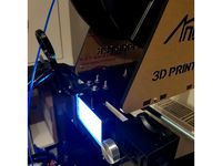 Anet A6 Spool Holder Filament Guide by CDO85