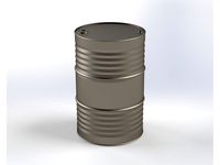 US Fuel Drum WWII by Tyros87