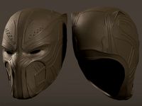 Killmonger Helmet - Black Panther by HappyMoon
