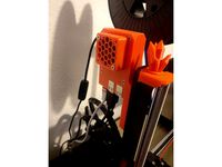 OctoPi Case for Prusa i3 MK3 with 40mm fan mount by blazze11