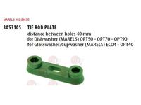 Marels professional dishwasher tie door plate by gial