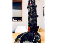 Extra floors for "Three-path Dice Tower V.2" by Hsus