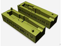RJ45 COVER PRESS MOLD FOR HOT GLUE by Dionisnation
