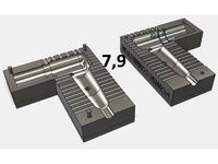 Press mold for notebook power connector Ø7.9 mm like "Г" by Dionisnation