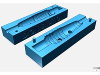 Press mold for notebook power connector Ø7.4 mm by Dionisnation