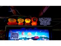 South Park Pinball Warning Sign Surround by latenite04