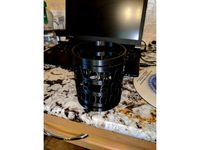 Avogadro's Pen Holder by coyoteran