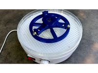 Filament Dryer / Dehydrator spool roller / spool holder by Petclaud