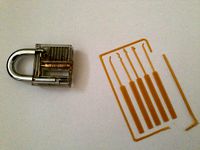 Lock Pick Set Card by Lockheart