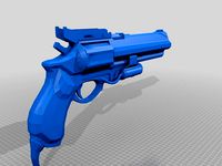Destiny Exotic Hand Cannon Hawkmoon 1:1 Scale by DestinyStlGenerator