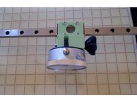 Dial indicator on 12x8 mm square rail by Hephaesys