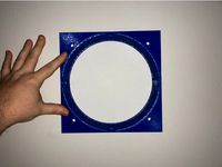 Cornhole LED mount flange by shrektum