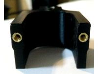 BigBox Z-Axis Bed IR Sensor Mount with M3 brass inserts by SteveTE