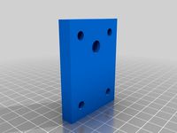 PLATINE POUR PIEDS REGLABLES RAIZE 3D N2 by umivar