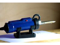 Solenoid Desoldering Pump Stand by niki_m