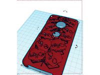 moto g5plus case skulls by Clon96