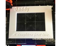Fathers Day frame (from Daughter) by Slayer_of_Monster