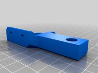 Prusa MK3 Top Z Mount with Bowden fitting by jakevsnake