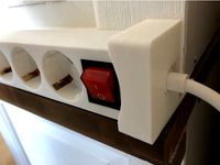 IKEA Koppla power strip mounting brackets by Johan87