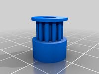 GT2 Pulley Mockup by FerociousDesigns