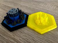 Catan - Largest army trophy - optimal on hex by Zlomy