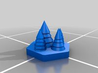 LotP - Terrain - Forest (1 hex) by Massenzio