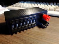 Resistor decade substitution box by petieken