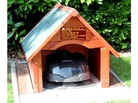 Rasenroboter / Robotic Lawn Mower Garage Schild / Sign by wlange123
