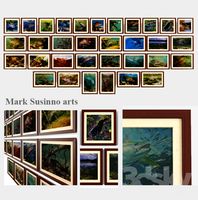 artist Mark Susinno on fishing topics