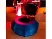 Creality Cr-10 with mods and BLTouch ( Best setup high temps fast or slow with 0.100 layer  height.) by hex42141