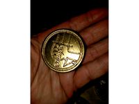 hellboy coin by A_SKEWED_VIEW_3D