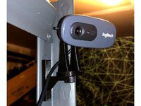 Shelf mount for webcam by johnbiehler
